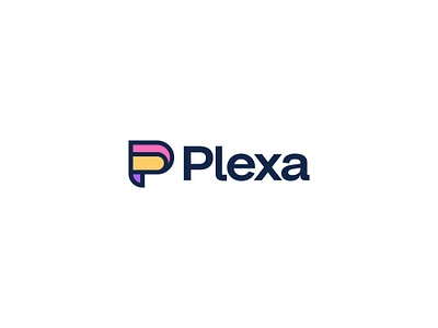 Plexa, Letter P Logo Deign brand identity branding clean logo design graphic design letter p letter p logo letter p tech logo logo logo designs modern logo plexa