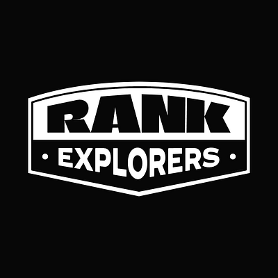 rank explorers branding graphic design logo