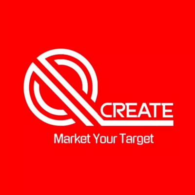 Q Create Marketing Agency - Logo Animation adobe after effects animated logo animation graphic design logo motion graphics q create red visual identity white