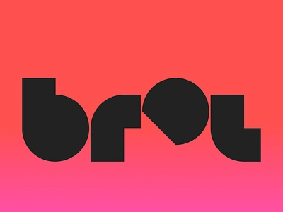 Brol, finalised logo-type 2000s behance project brand brand identity brand identity design branding case study clothing design gradient icon junk logo logotype monogram nostalgia visual identity visual identity design visual identity project