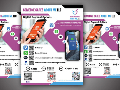 Digital Payment Way Flyer Design Qr Code business business card business flyer cleanning flyer digital flyer digital flyer design flyer flyer design marketing flyer motion flyer professional flyer promotion flyer real estate flyer realtor flyer vcard