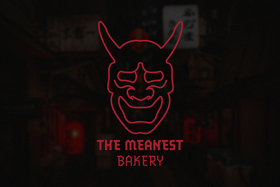 The Meanest branding graphic design logo