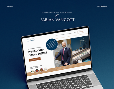 Conrad Law | Website Design design figma law website ui ux user interface web design website