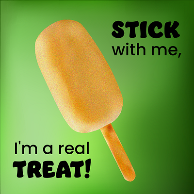 Stick with me adobe illustrator graphic design illustration