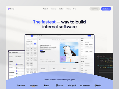 SAAS Landing Pages builder building saas cansaas clean design interface landing landing pages minimal platform saas saas design saas landing page saas web app saas website software ui ux web design websites