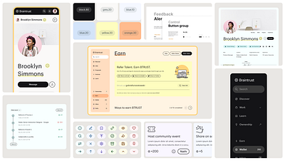 Braintrust platform redesign braintrust cryptocurrency hiring platform job site marketplace multi sided marketplace platform design product design redesign talent marketplace token ui ux web3