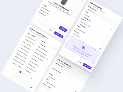 Modals UI Exploration - WareWise branding logistics modals saas ui ui components ui design uidesign uiux uiuxdesigner ux ux design uxdesign warehouse