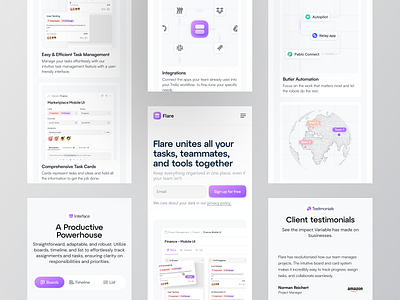 SAAS Responsive Websites cansaas clean design interface landing pages minimal productivity responsive saas saas design saas landing page saas platform saas website software task managements ui ux web design websites workspace