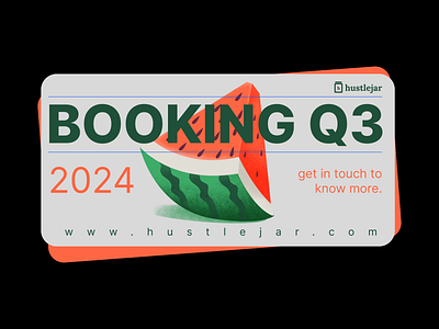 Booking Q3 2024 2024 booking branding design studio design trend graphic design melon subscription