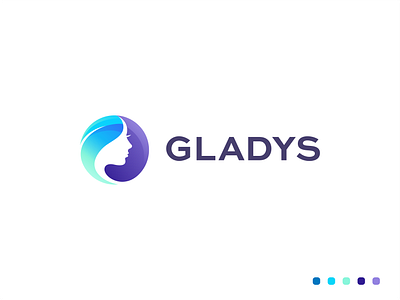 GLADYS branding design graphic design logo