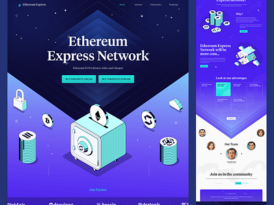 Crypto Landing Page crypto crypto design crypto website