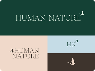 Human Nature | Logo design bamboo bird brand design brand identity branding design fly font font logo icon logo logo design nature packaging packaging design symbol tissue typhography