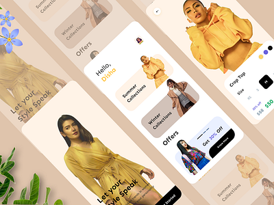 Fashion shop app Ui design design fashionshopapp fashionshopappdesign figma mobileapp ui uidesign