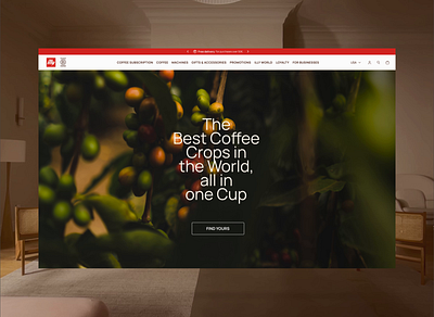 Menu Design & Architecture . Illy animation coffee dropdown e commerce links machines menu mobile