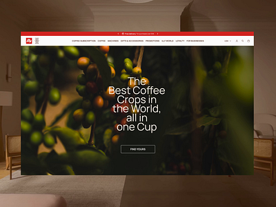 Menu Design & Architecture . Illy animation coffee dropdown e commerce links machines menu mobile