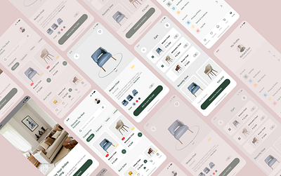 Furniture shop app design figma furnitureshopapp furnitureshopuidesign ui uidesign