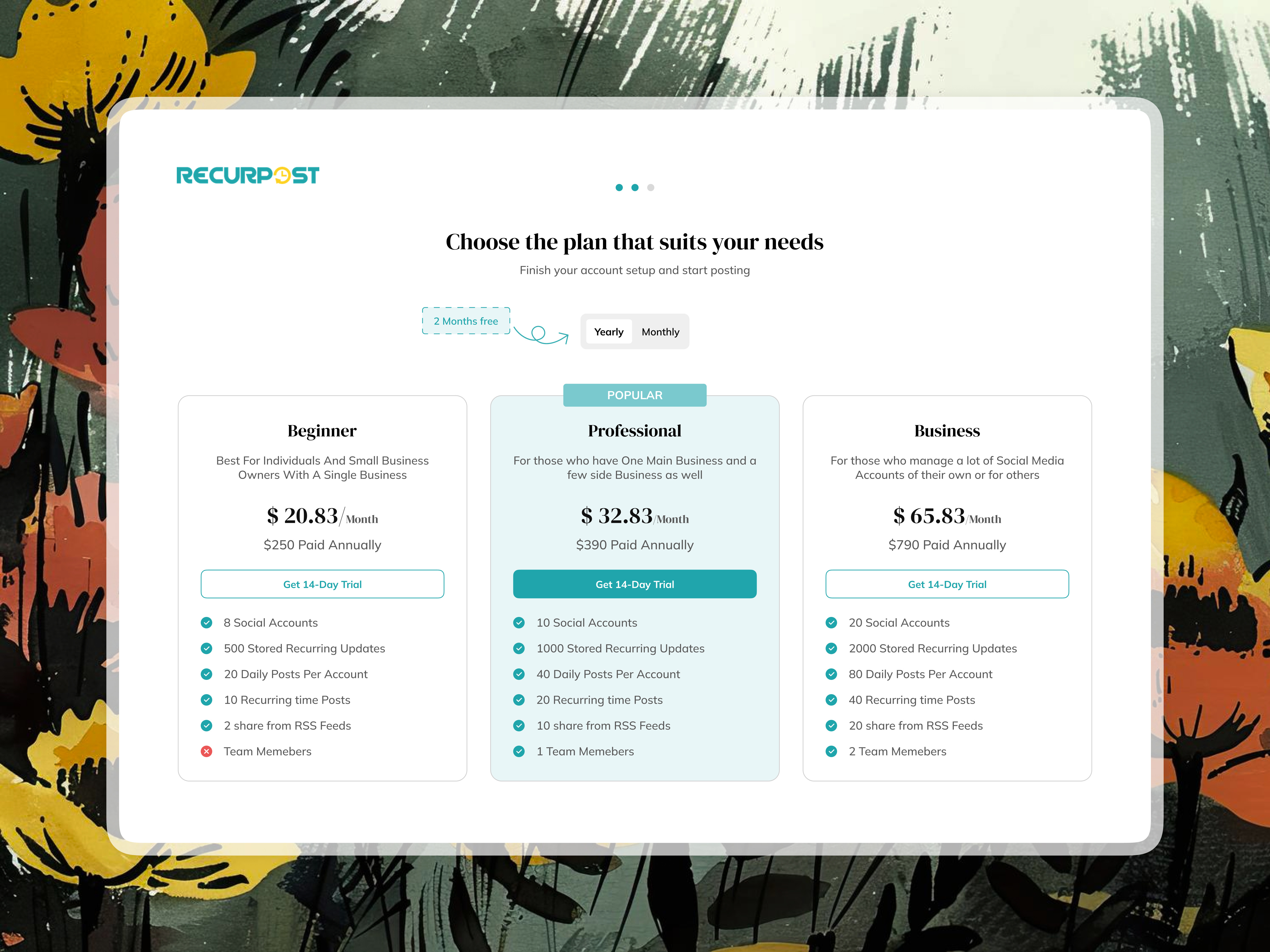 Pricing Screen app clean design minimal plan details screen plan screen pricing pricing screen pricing table ui uiux ux webapp webapp design webapp pricing page