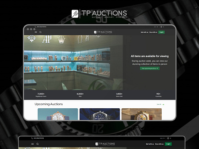 TP AUCTIONS auctions near me graphic design luxury tpauction tpauctions ui vizz vizzweb vizzwebsolutions watch auction watch auction hunters watch auction sites watches