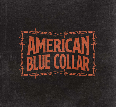 American Blue Collar - Illustration for Merchandise american angonmangsa badges brand branding design editorial fashion graphic design graphicdesign hand drawn illustration layout logo logotype merchandise tshirt type typography vintage