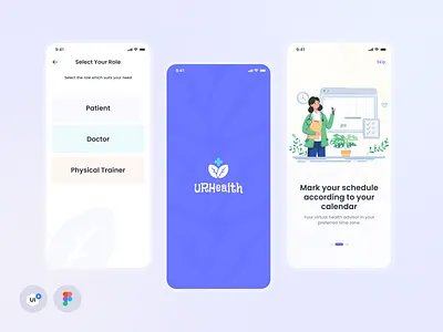 Healthcare App Design app appointments booking app clean design design doctor doctor app healthcare app medical app online service onlineappointments patient physical trainer product design ui design ui kit uiuxdesign