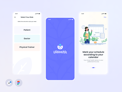 Healthcare App Design app appointments booking app clean design design doctor doctor app healthcare app medical app online service onlineappointments patient physical trainer product design ui design ui kit uiuxdesign