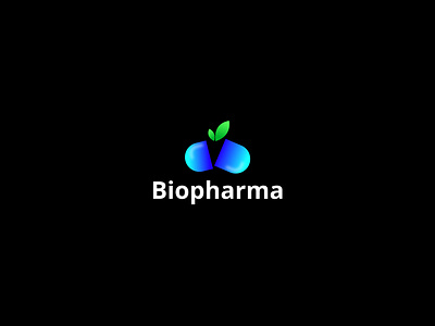 Biopharma modern logo design| medicine| pharmacy 3d logo business logo creative design graphic design icon design logo logo creator logo design logo designer logo maker logo mark medical medicine minimal modern organic pharmacy unique unique logo