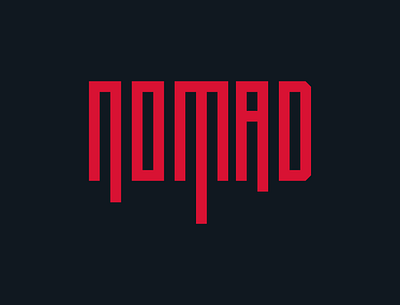 Nomad branding graphic design identity logo logodesign visual