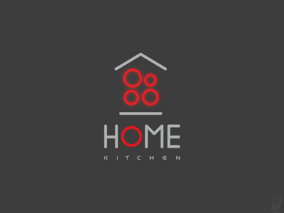 HOME KITCHEN architercture branding burner design home house inter interior kitchen logo logoconcept logosale