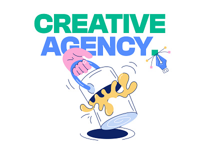 Creative Agency Animated Icons after effects agency agency branding animation branding business corporate creative studio design studio doodle graphic design icons icons brand icons design icons pack modern motion graphics services vector website icon