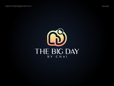 The Big day- BD letter logo design bd bd logo brand identity branding branding logo design letter bd logo logos