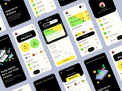 Fintech App Design app bank design financial app financial app design fintech fintech app fintech app design firqah firqah lab mobile app money saving transfer ui