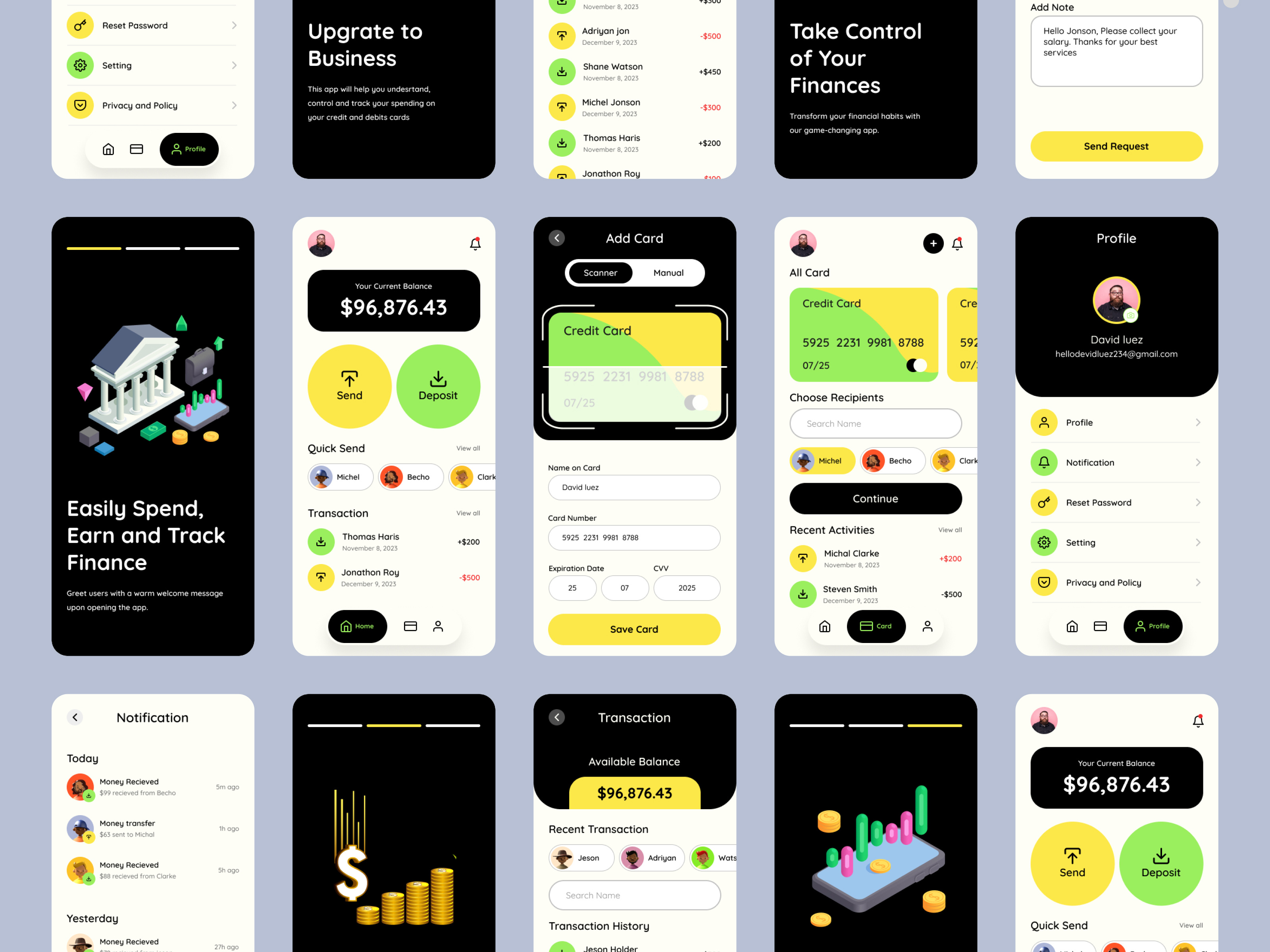 Example of Mobile App Design