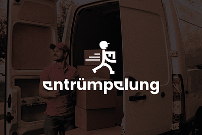 Entrümpelung – Fast and Reliable Moving Services | Logo Design branding branding design design graphic design logo logo design logodesign logotype