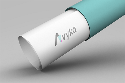 The logo "Avyka" has been designed by Ansysoft adobe illustrator adobe photoshop boutique logo designing partner