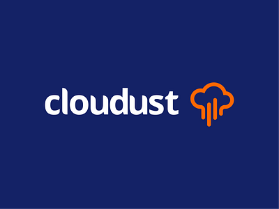 Cloudust brand branding concept design graphic design identity logo logomark