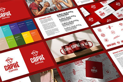 CAPHE COFFEE AUSTRALIA brand design brand development brand guidelines brand strategy branding creative creative direction creative strategy design digital illustration graphic design illustration logo logo design package design typography vector vectorart