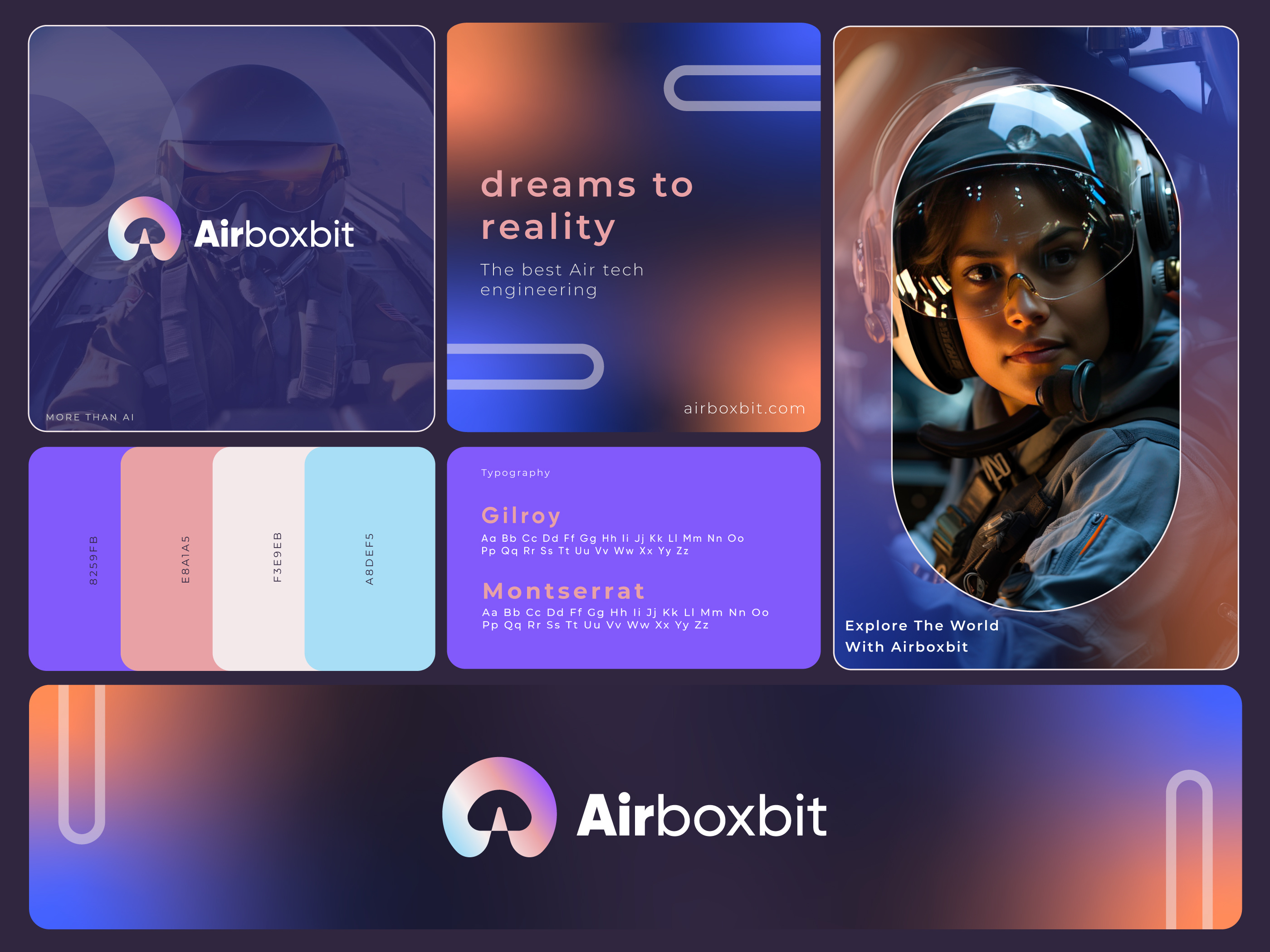 Example of Modern Logo And Branding  Package 