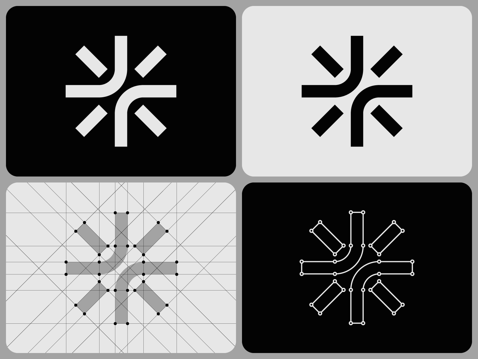 Logomark arrow brand branding business company crypto graphic design grid logo logodesign logotype management mark minimal presentation simple software square symbol vector