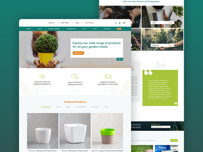Transform Your Gardening Business with Our E-Commerce Solutions ui