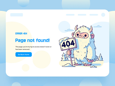 Pixel Art 404 Illustrations Series - Yeti 404 404 error 404 not found 404 page 404 page not found blank page empty state error error page error state illustration inspiration pixel pixel art pixelart sketch ui ui design ui illustration yeti