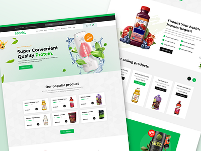 eCommerce Website Design and Development for Organic Food ecommerce ecommerce website health website organic organic food organic food website organic store shopify woocommerce