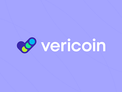 vericoin branding check mark checkmark coin logo crypto crypto currency crypto logo geometric logo logo design modern security symbol v v logo vericoin verified