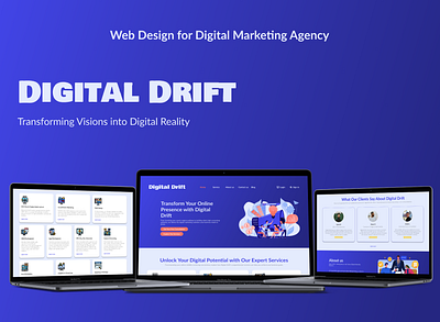 Web Design for Digital Marketing Agency