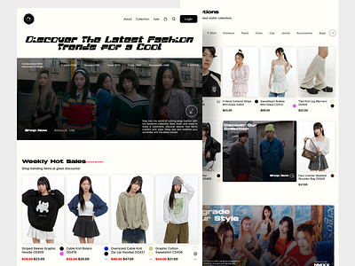 Eolgul Streetwear - Streetwear Market Place Landing Page 3d branding fashion store graphic design logo marketplace store ui streetwear typography ui uiux user interface ux vector website development website marketplace website store