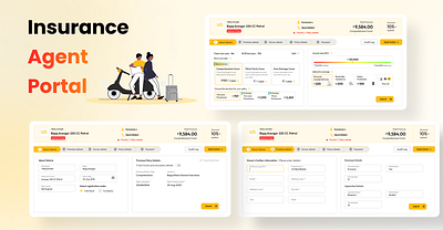 Insurance Agent Portal agent portal bike insurance branding general insurance graphic design insurance insurance agent minimal design product design typography ui ui design ux ux design web application