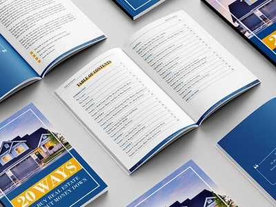 20 Ways To Buy Real Estate Without Money Down book layout book mockups book typography cover design creative layouts custom covers design design inspiration illustration ui