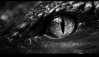 Crocodiles "Eye" 3d 3d visualization logo