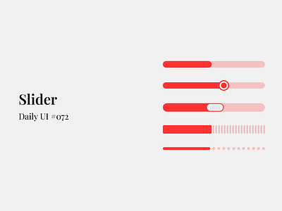 Slider - Daily UI #072 daily ui daily ui 72 element figma slider slider element ui ui design ui element uiux uiux design