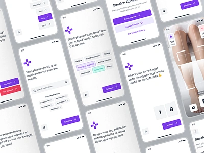 turing UI Kit: AI Smart Healthcare App | AI Symptom Checker UIUX ai health assisstant ai health assisstant app ai health chatbot ai health companion ai health companion app ai healthcare app ai symptom checker ai symptom checker app ai symptom checker ui clean figma ui kit healthcare ui kit minimal modern simple symptom checker symptom checker app symptom checker ui virtual care virtual health app