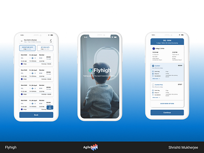 Flight Booking App Design agiledock agiledock services airfare app app design design trends flight booking app ticket booking travel tech ui ui ux design user experience ux ui ux design